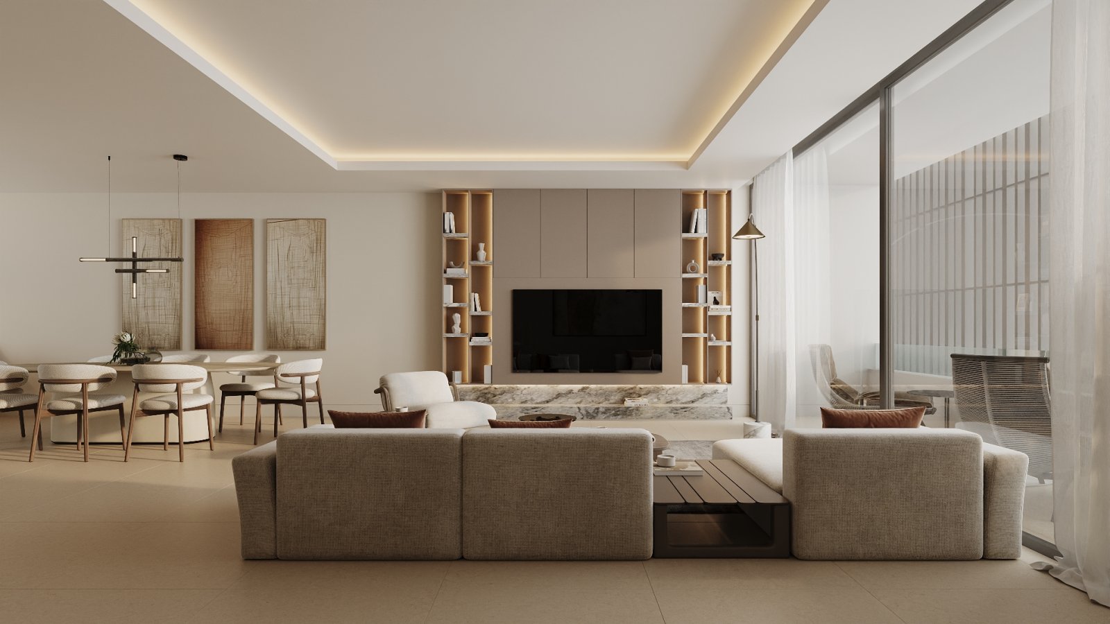 Exklusive Stadthäuser mit Meerblick, in der Nähe von Golfplätzen, Marbella