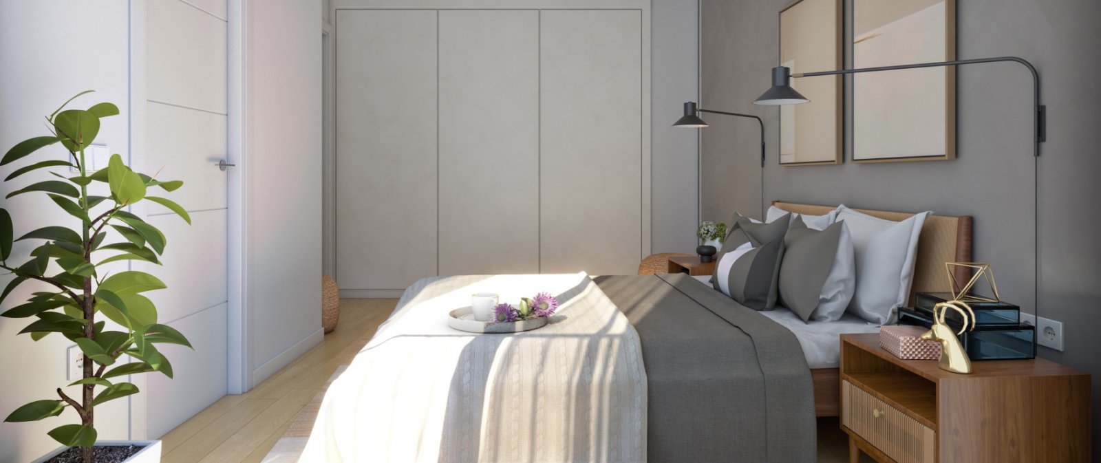 Modernes Apartment mit Balkon in der Nähe des Meeres und eines Golfplatzes in Palma de Mallorca