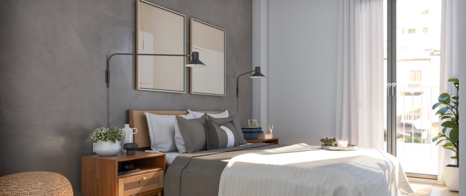 Exklusives Penthouse mit großzügiger Terrasse in Meeres- und Golfnähe im Zentrum von Palma de Mallorca