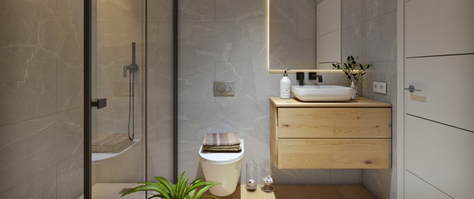 Exklusives Penthouse mit großzügiger Terrasse in Meeres- und Golfnähe im Zentrum von Palma de Mallorca