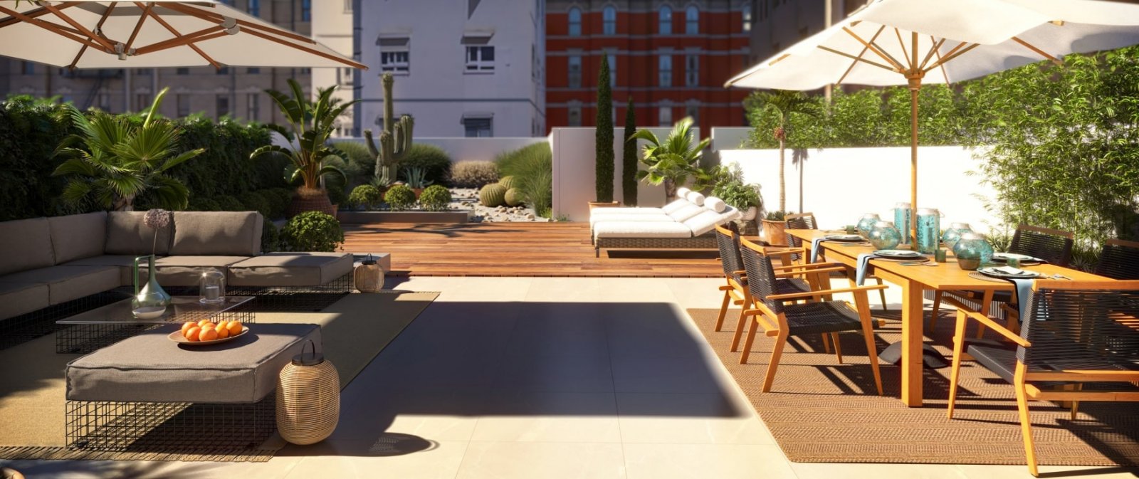 Exklusives Penthouse mit großzügiger Terrasse in Meeres- und Golfnähe im Zentrum von Palma de Mallorca
