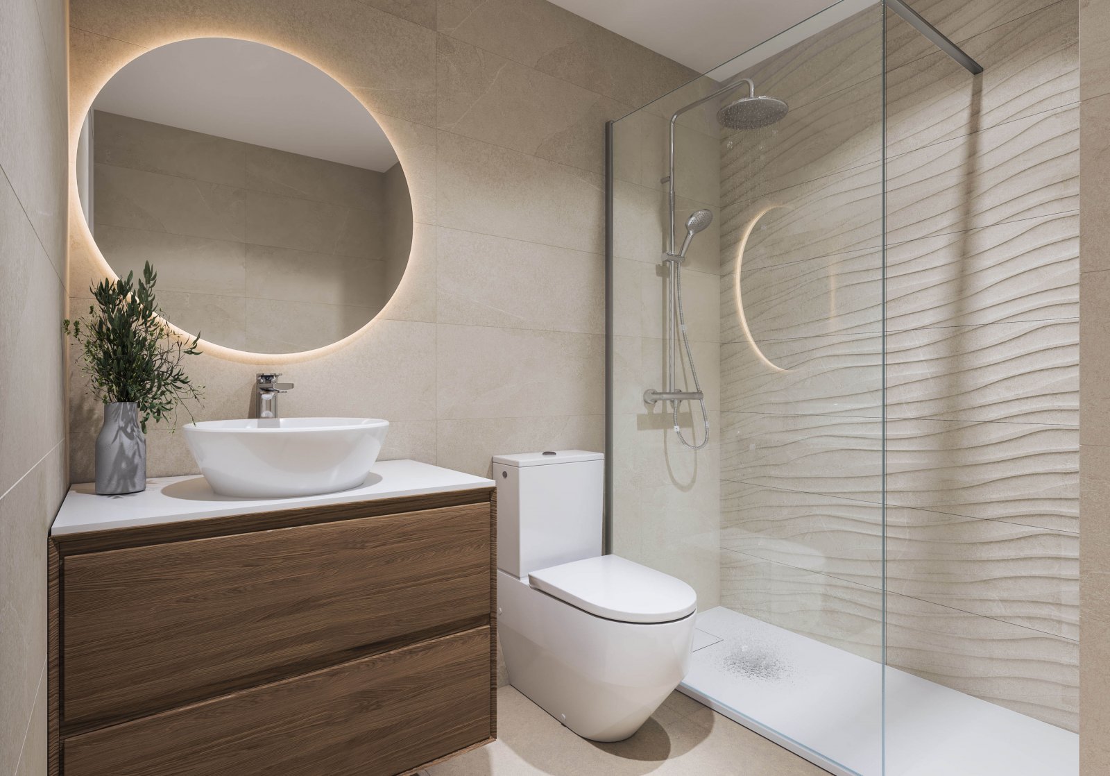 Luxuswohnungen und Penthäuser, 2 km vom Meer entfernt, mit Schwimmbad, Estepona