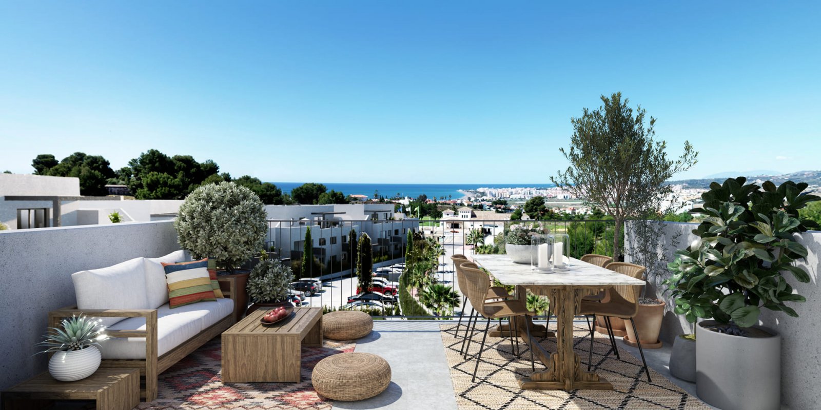 Moderne Apartments in unmittelbarer Nähe zum Golfplatz und 2 km vom Meer entfernt, Vélez-Málaga