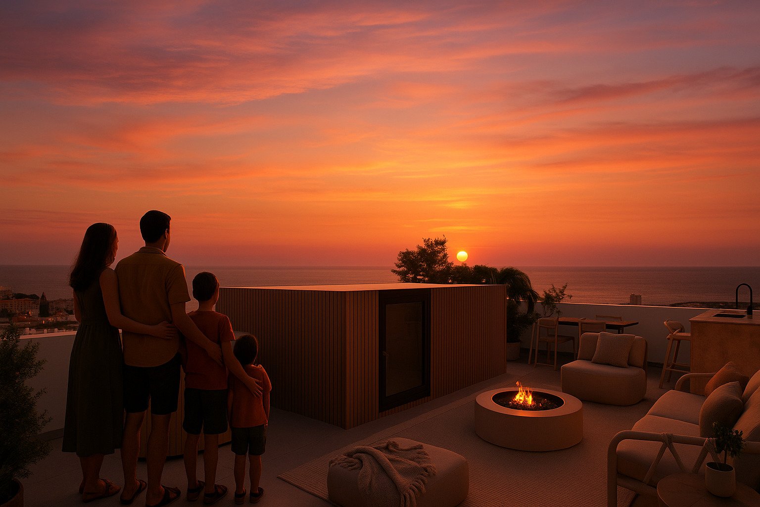 Exklusive Stadthäuser, Meerblick und 3 km von der Küste entfernt, Mijas