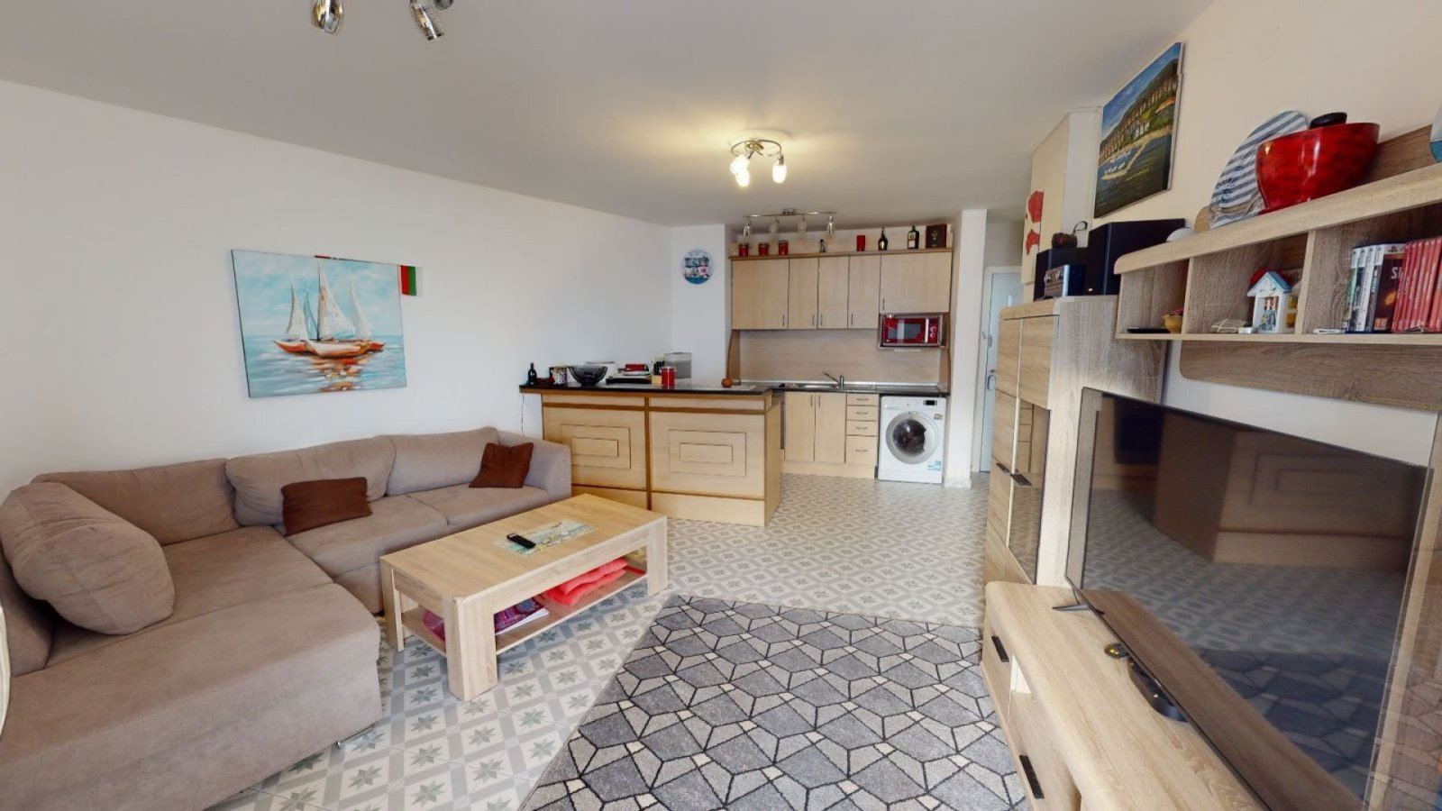 Appartamento spazioso con due camere e vista frontale sul mare | Privilege Fort, Sveti Vlas – Elenite, Bulgaria