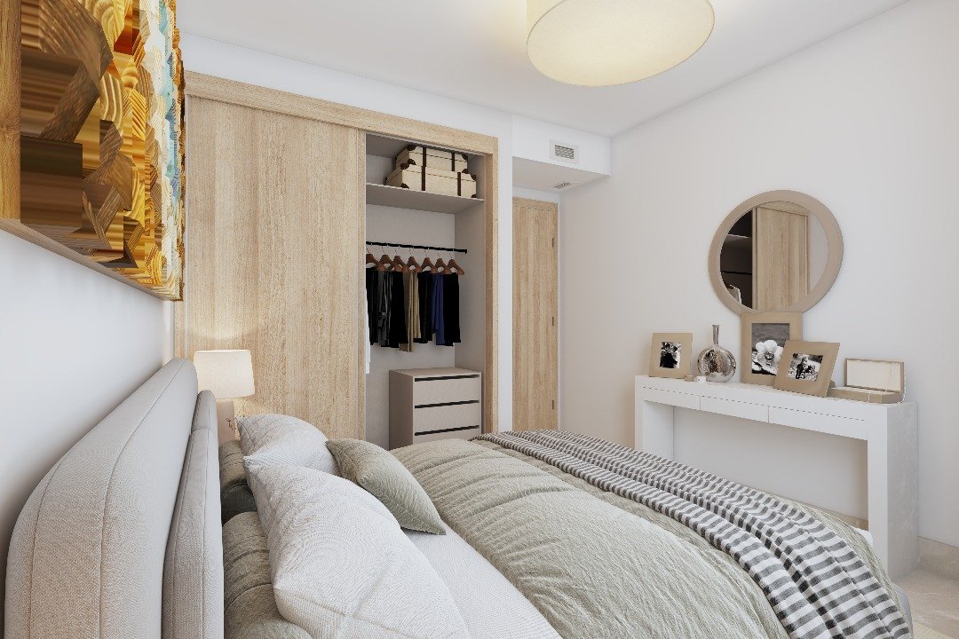 Praktische Wohnung mit Garten und großer Terrasse in der Nähe des Meeres Las Lagunas de Mijas