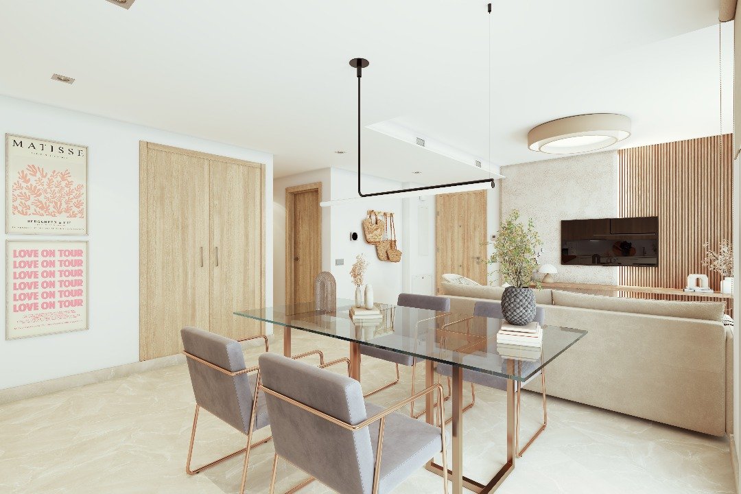 Stilvolle Wohnung mit Terrasse in der Nähe des Meeres und Investitionsmöglichkeiten Las Lagunas de Mijas