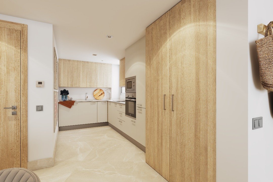 Stilvolle Wohnung mit Terrasse in der Nähe des Meeres und Investitionsmöglichkeiten Las Lagunas de Mijas