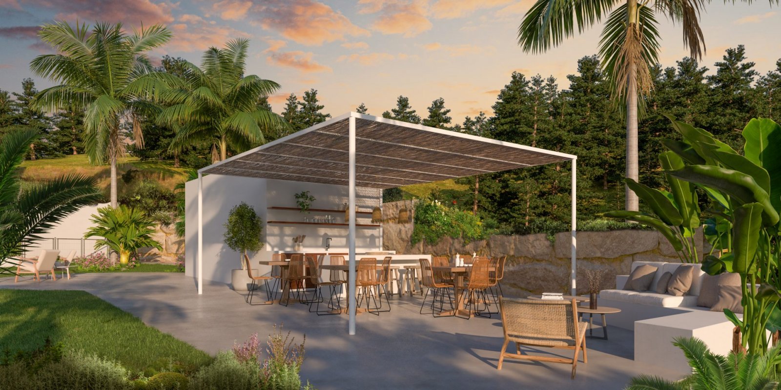 Geräumige Wohnung mit Garten und großer Terrasse 1 km vom Meer entfernt Mijas