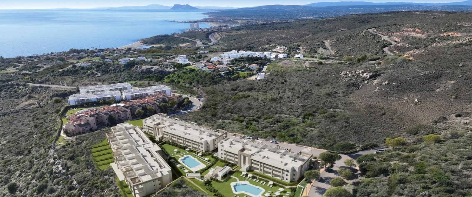 Exklusive Wohnungen mit Meerblick, 2 km vom Strand entfernt, Manilva