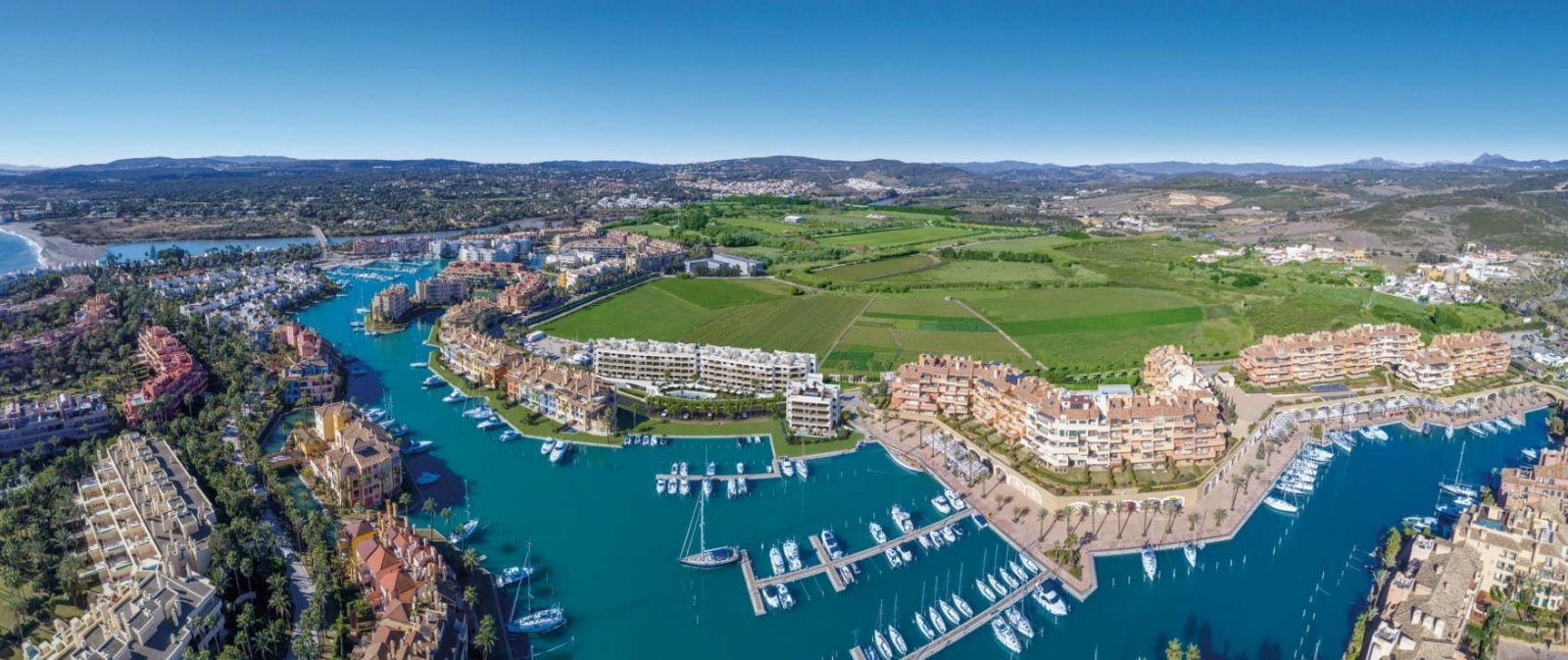 Exklusive Wohnungen mit Meerblick, 2 km vom Strand entfernt, Manilva