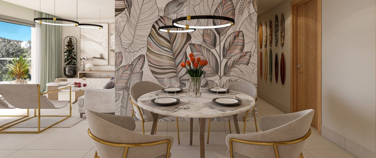 Exklusive Wohnungen am Meer mit Terrassen und Schwimmbad, Manilva