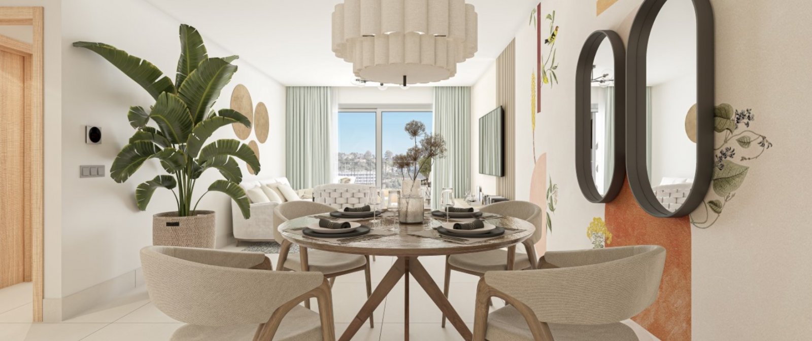 Exklusive Wohnungen mit Meerblick und Pool, Manilva