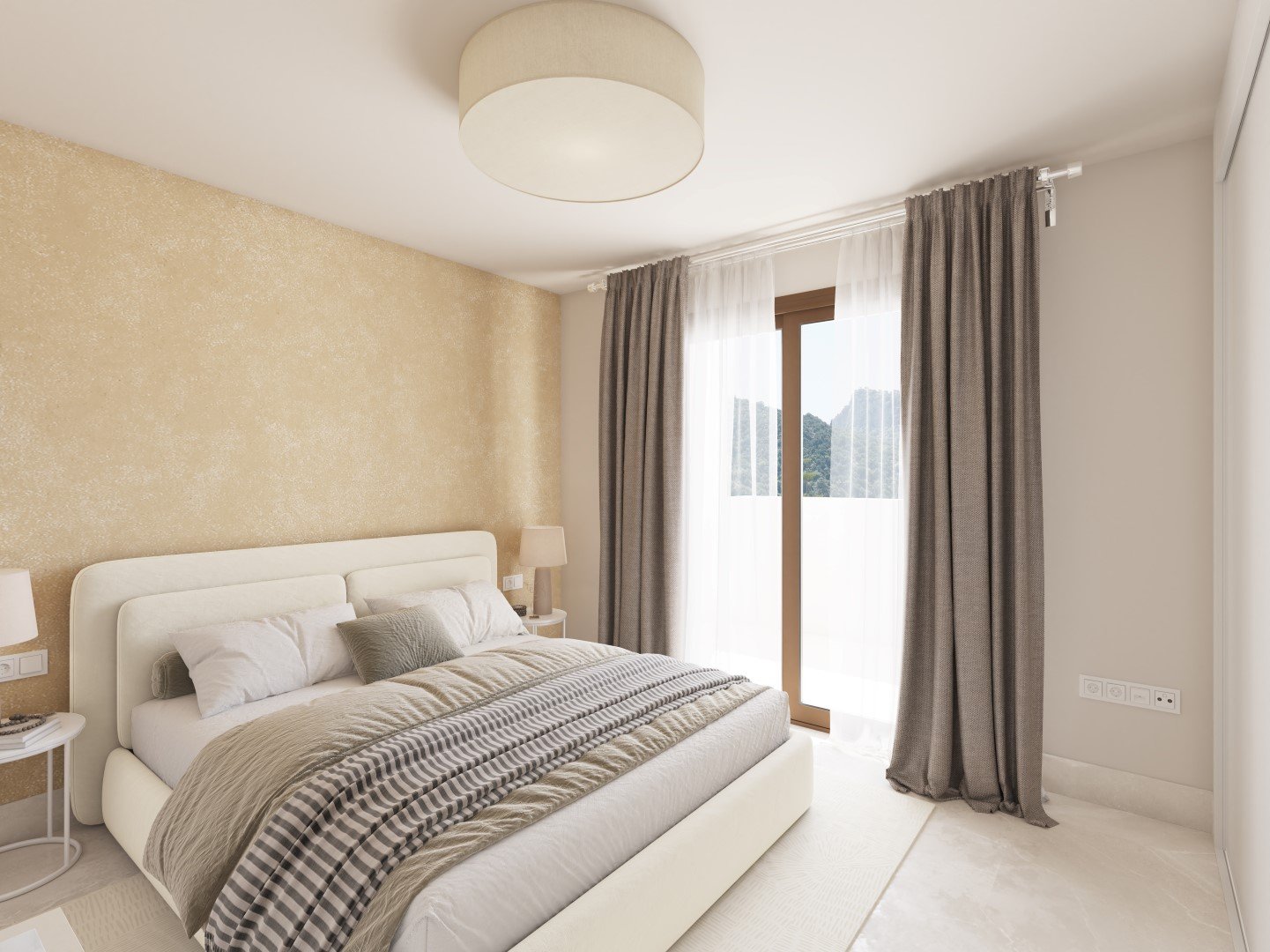 Geräumige Wohnung mit sonniger Terrasse und Blick auf die Landschaft von Benahavís