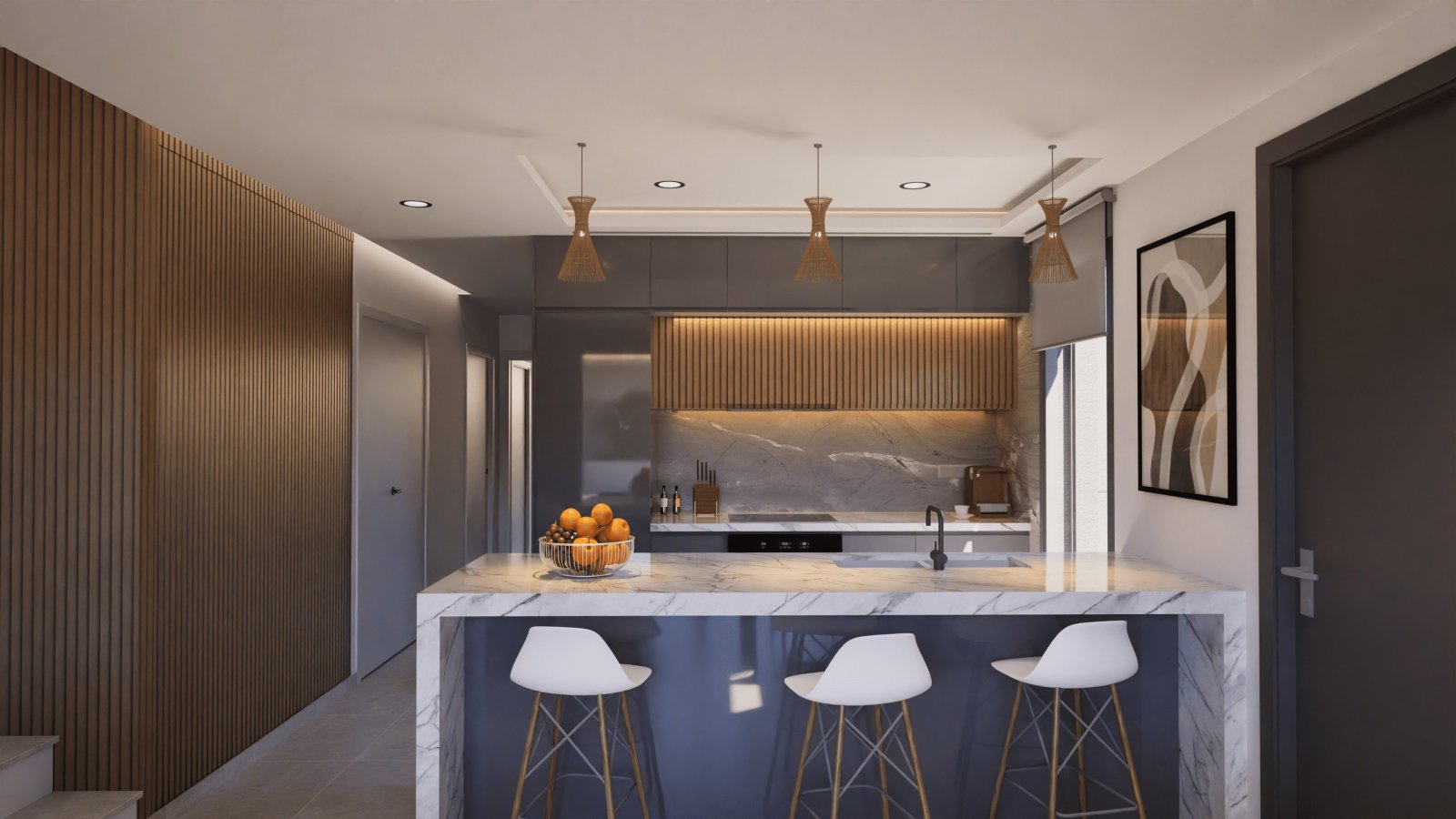 Exklusives Haus mit Pool, 60 m vom Meer entfernt, Los Nietos, Murcia