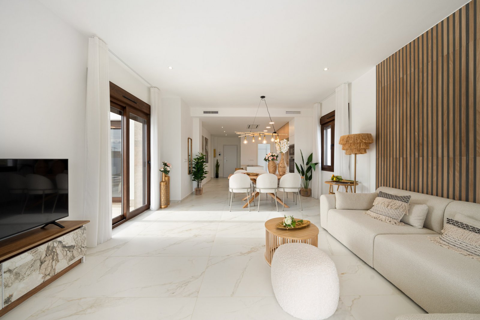 Exklusive freistehende Häuser, privater Pool und Meerblick, Polop