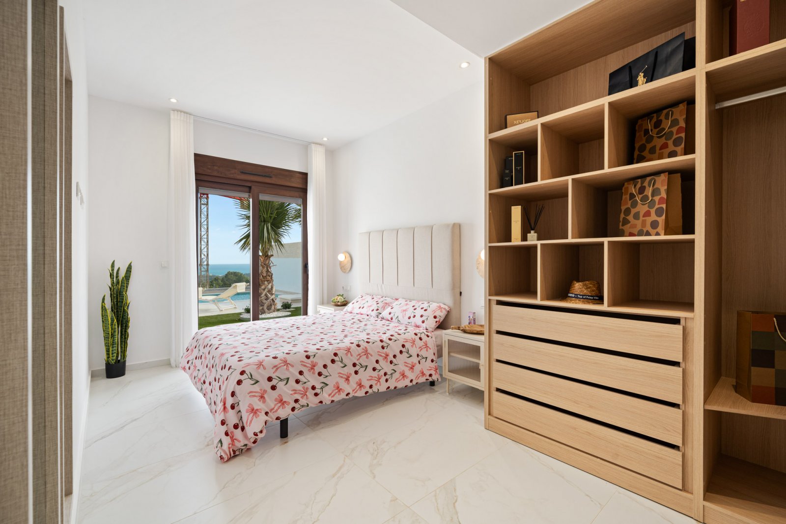 Exklusive freistehende Häuser, privater Pool und Meerblick, Polop