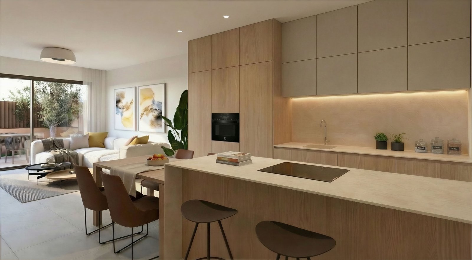 Exklusive Einfamilienhäuser, privater Pool und Garten, Roldán