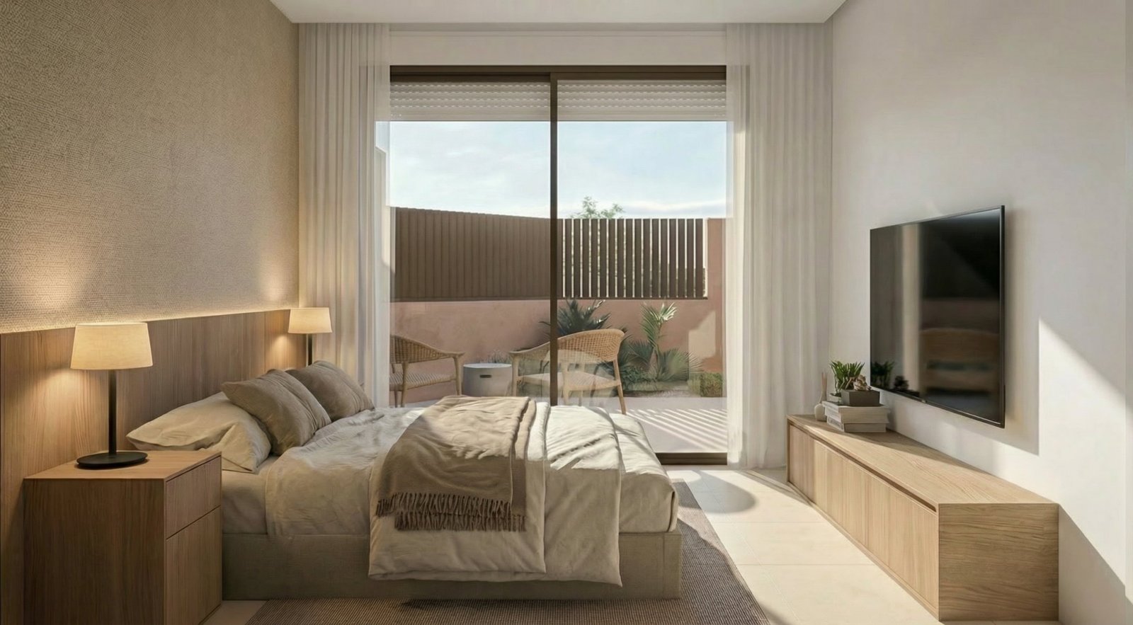 Exklusive Einfamilienhäuser, privater Pool und Garten, Roldán