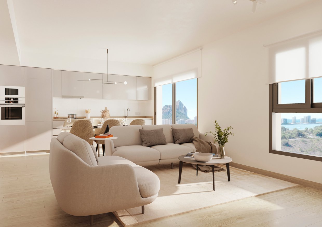 Exklusive Apartments am Meer, 1 km vom Strand entfernt, Calpe