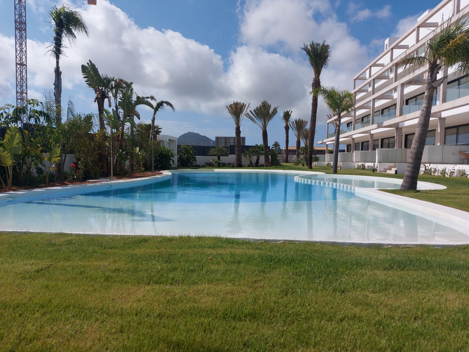 Sonnige Apartments, 400 m vom Meer entfernt, mit Swimmingpool, Mar de Cristal