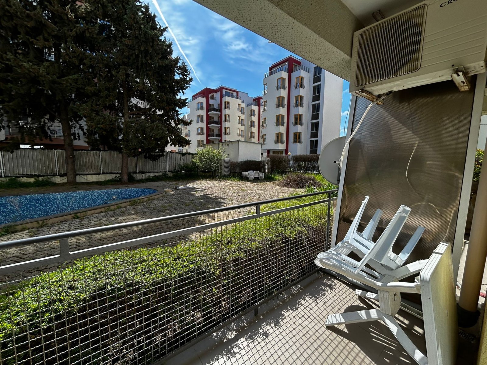 Studio nel complesso Sun City con vista sul giardino, Sonnenstrand, Bulgaria