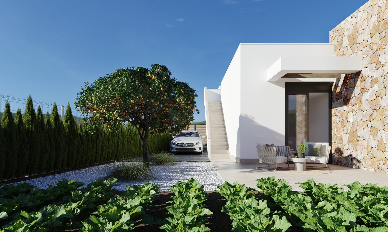 Exklusive freistehende Häuser, neben dem Golfplatz und mit privatem Pool, Hacienda del Álamo