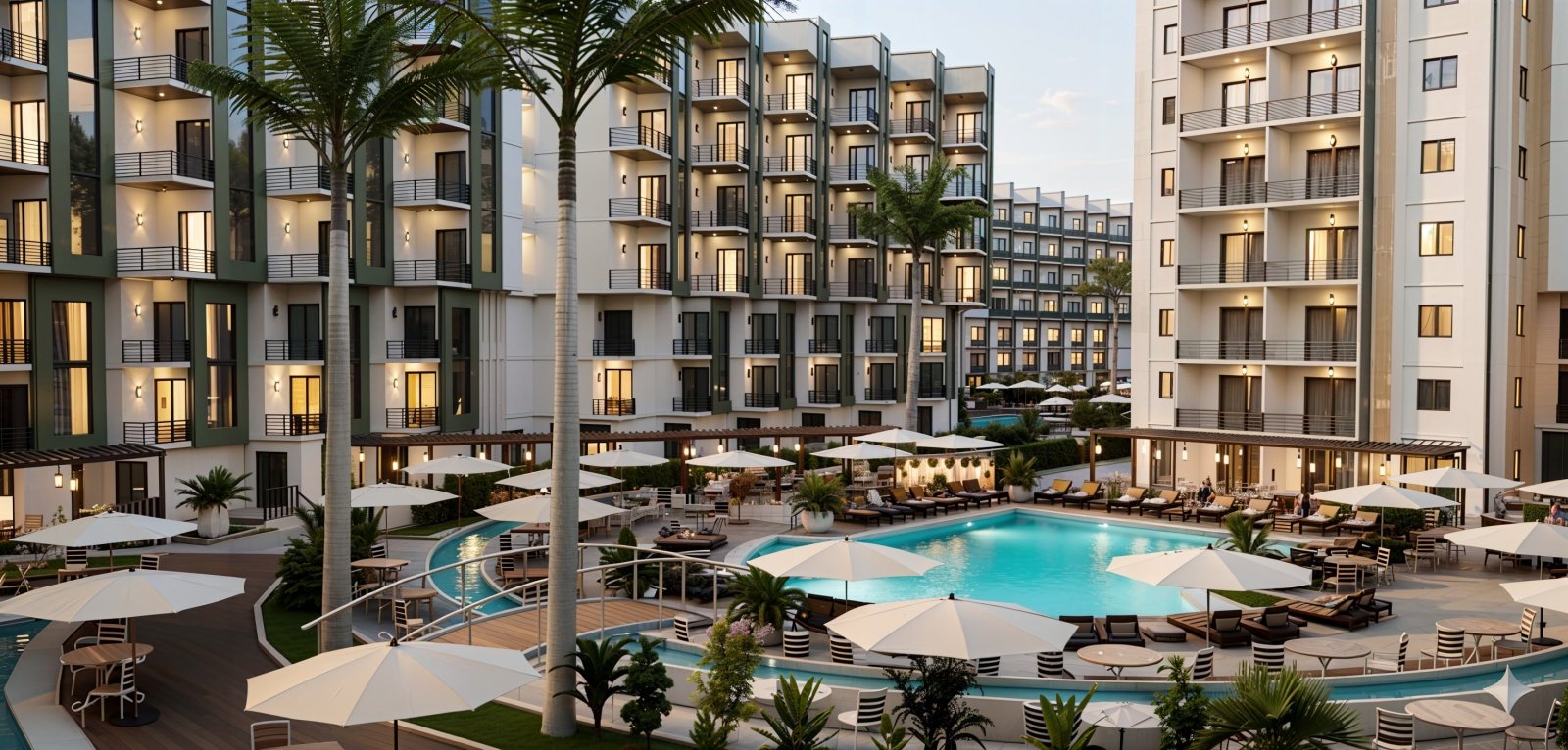 Luxuriöses 37 m² großes Chalet im Hayat Beach Resort zu verkaufen | Erstklassige Kapitalanlage