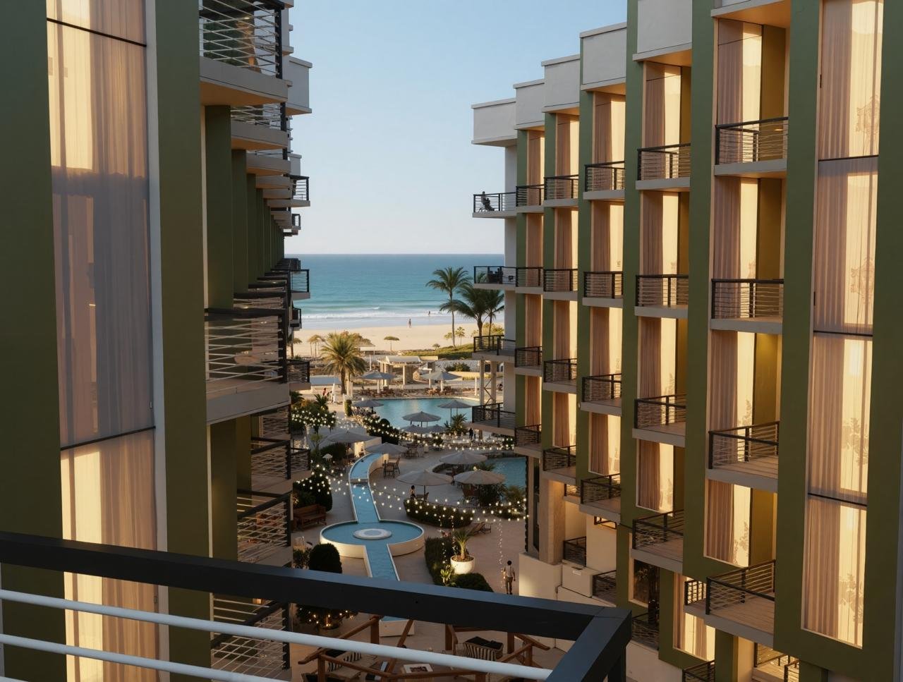 Luxuriöses 37 m² großes Chalet im Hayat Beach Resort zu verkaufen | Erstklassige Kapitalanlage