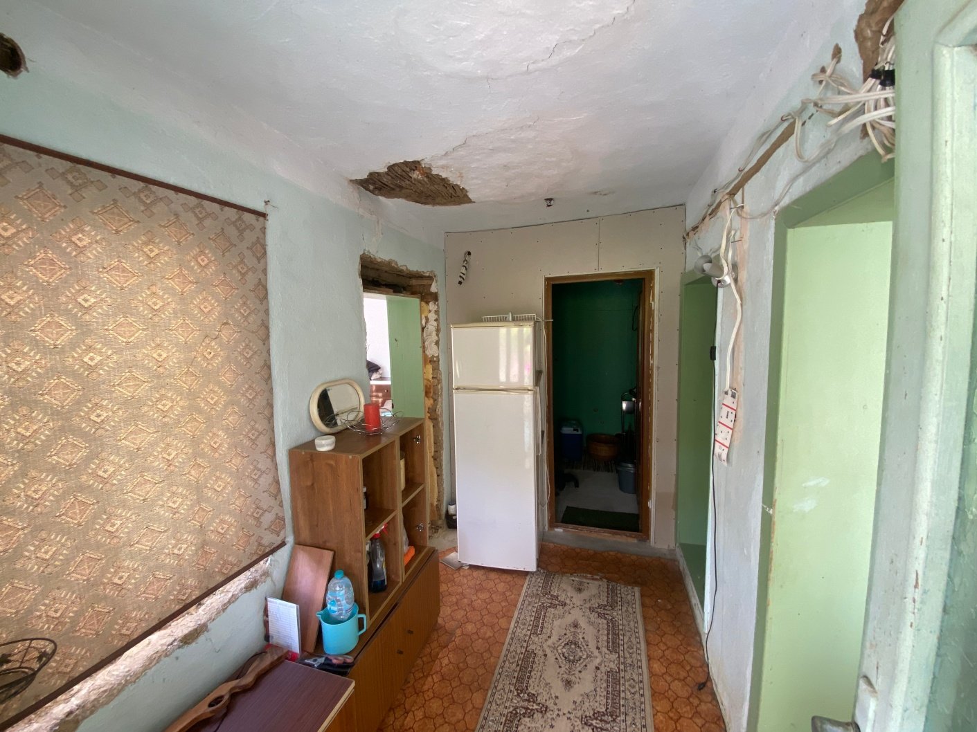 Teilweise renoviertes Haus in Izvorovo, 10 km von General Toshevo entfernt
