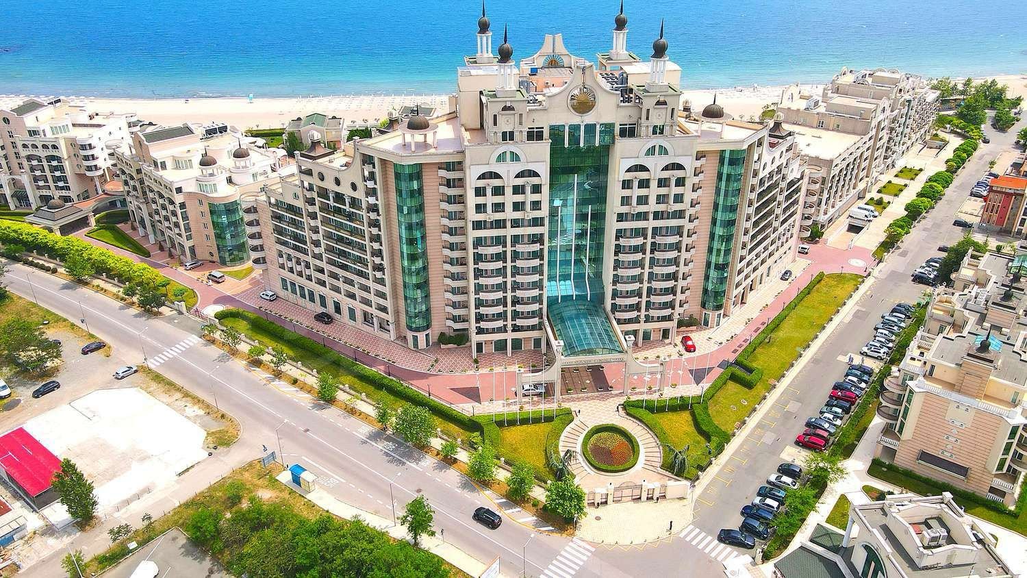 Vollständig möbliertes Ein-Zimmer-Apartment im Sunset Resort, Pomorie Sunset Resort