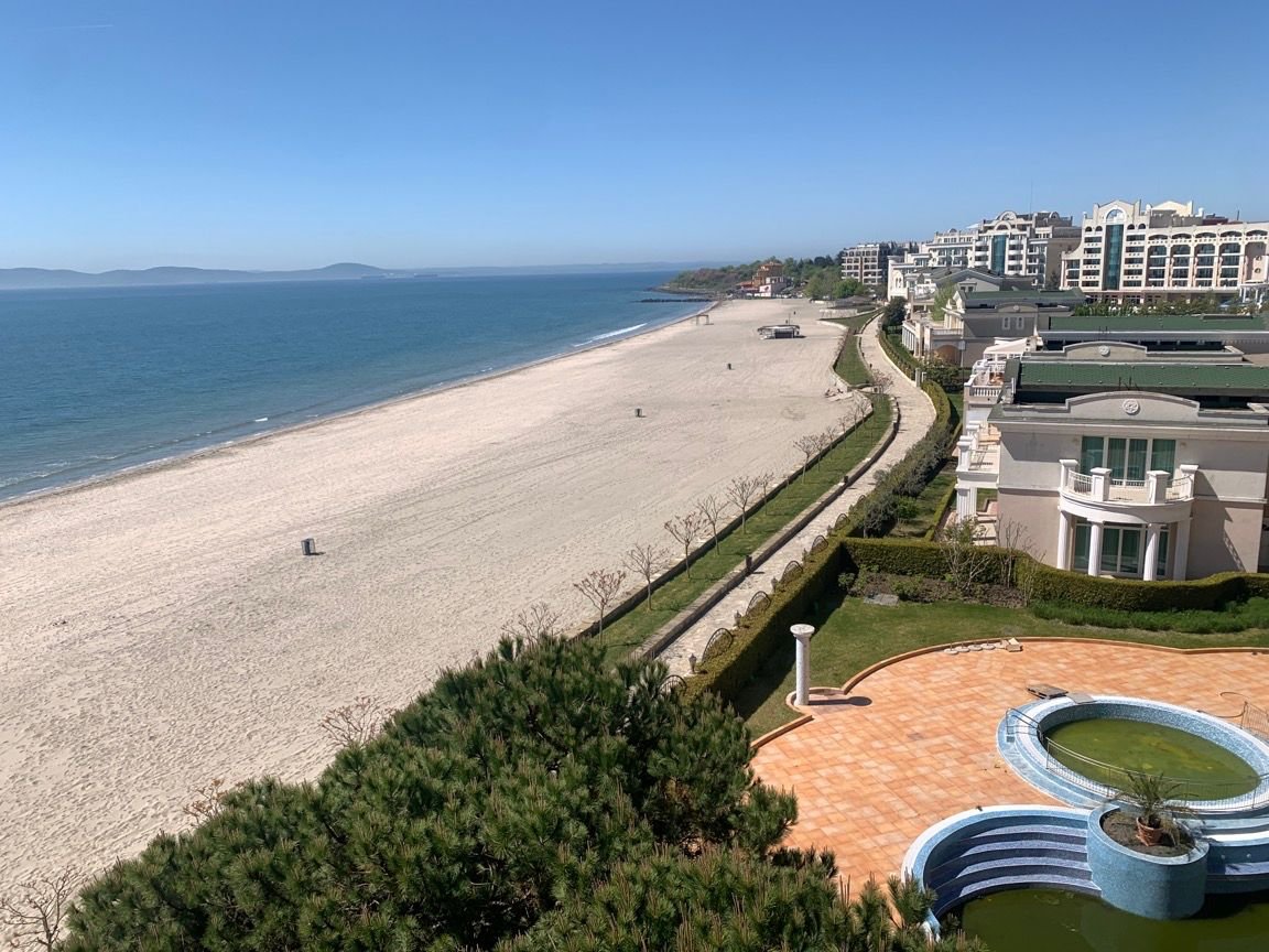 Vollständig möbliertes Ein-Zimmer-Apartment im Sunset Resort, Pomorie Sunset Resort