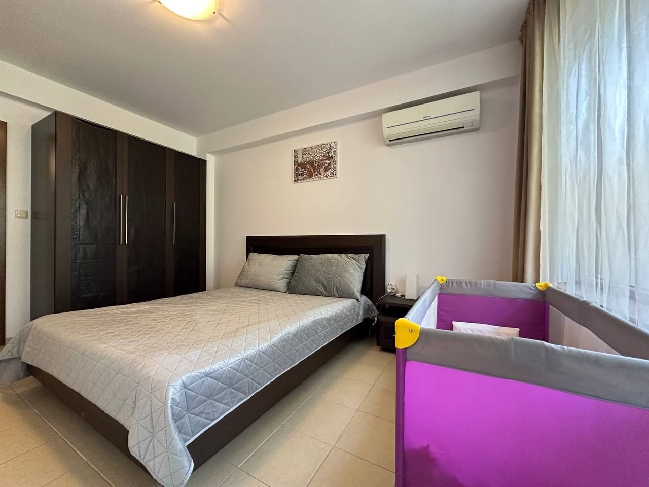 Appartamento con 2 camere vicino al mare, centro città, Pomorie, Bulgaria