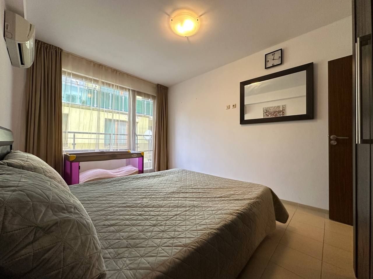 Appartamento con 2 camere vicino al mare, centro città, Pomorie, Bulgaria