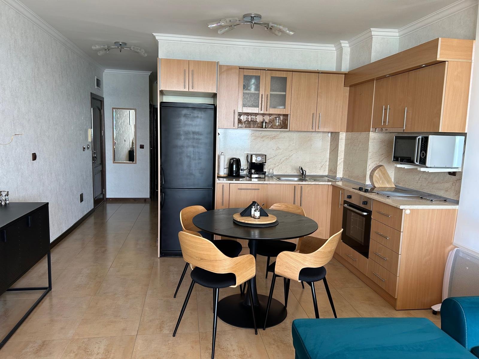 Zwei-Zimmer-Apartment in ERSTER REIHE mit FRONTALEM MEERBLICK - Sveti Vlas, Tryavna Beach-Komplex