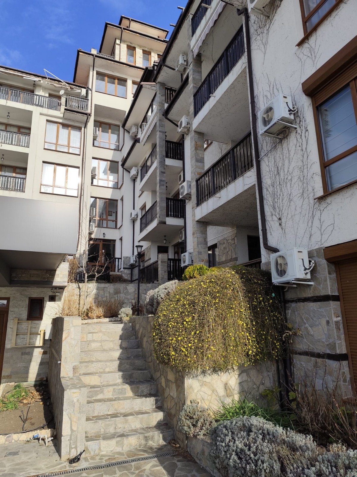 Zwei-Zimmer-Apartment in ERSTER REIHE mit FRONTALEM MEERBLICK - Sveti Vlas, Tryavna Beach-Komplex