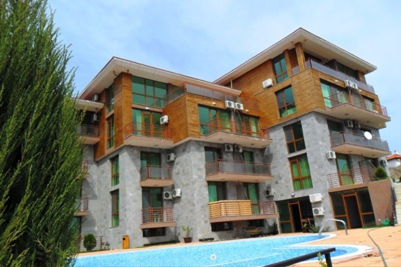 Ein-Zimmer-Apartment in einer ökologischen Gegend in der Nähe von Sonnenstrand - Komplex Golden Eye, Košarica