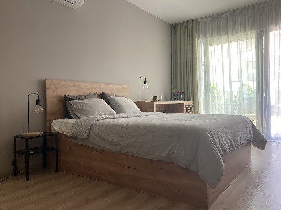 Vollständig möbliertes Studio mit herrlichem Meer- und Poolblick in einer neuen, luxuriösen Anlage