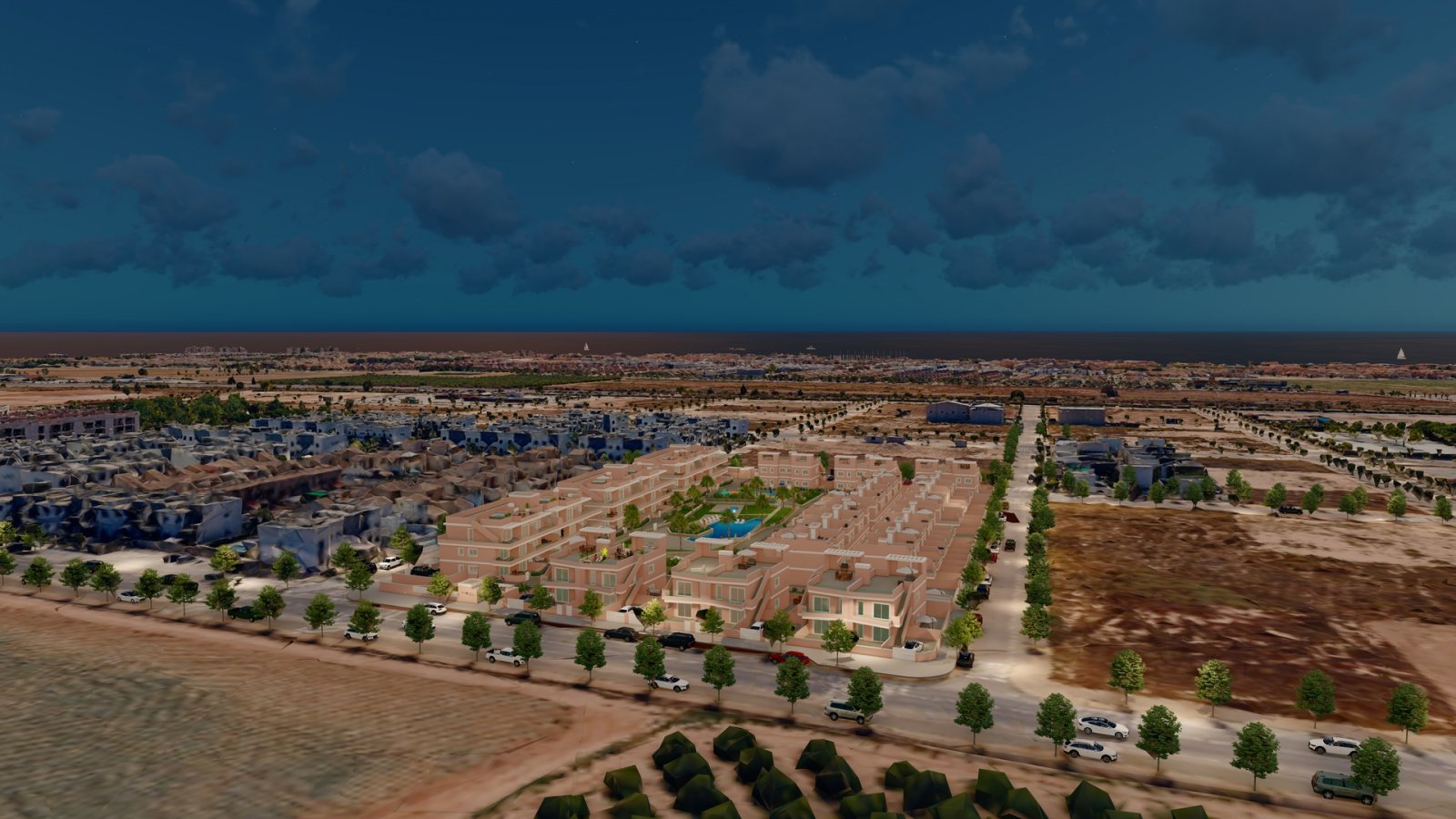 Geräumige Apartments mit Pool, 2 km vom Meer entfernt, Pilar de la Horadada