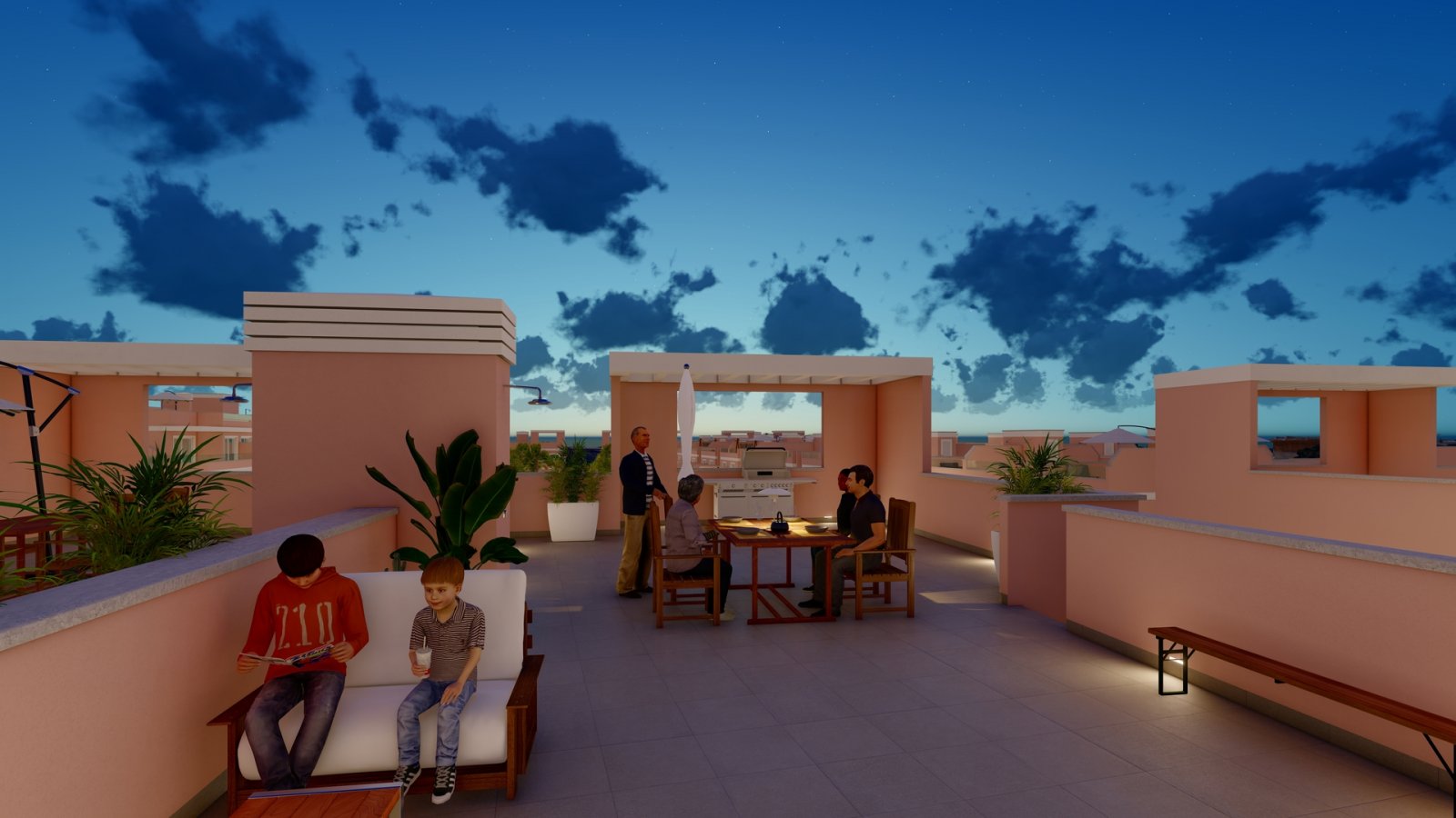 Geräumige Apartments mit Pool, 2 km vom Meer entfernt, Pilar de la Horadada