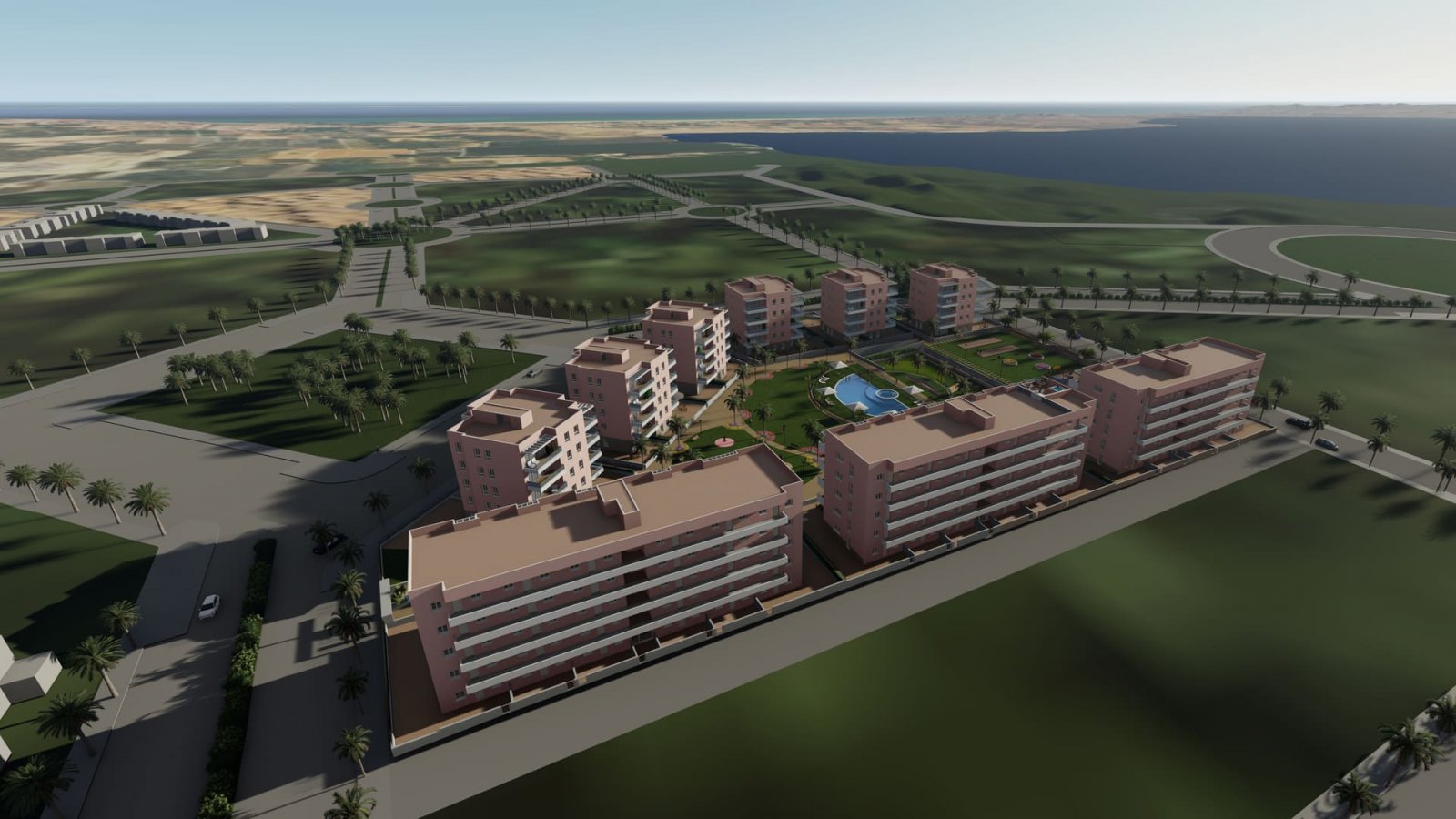 Moderne Apartments, 3 km vom Meer entfernt und mit Gemeinschaftspool, Guardamar del Segura