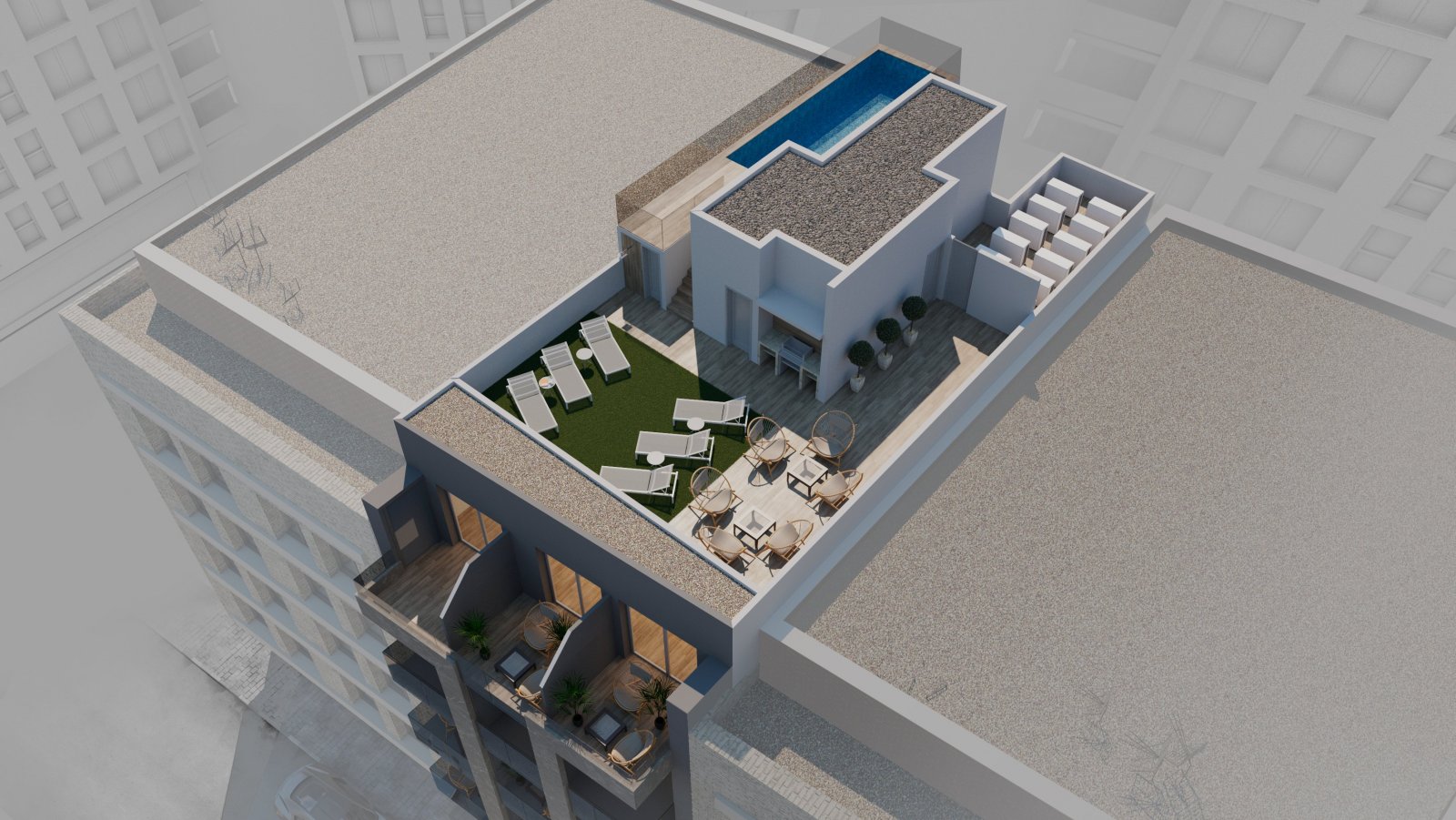 Exklusives Apartment, 100 m vom Meer entfernt, Torrevieja