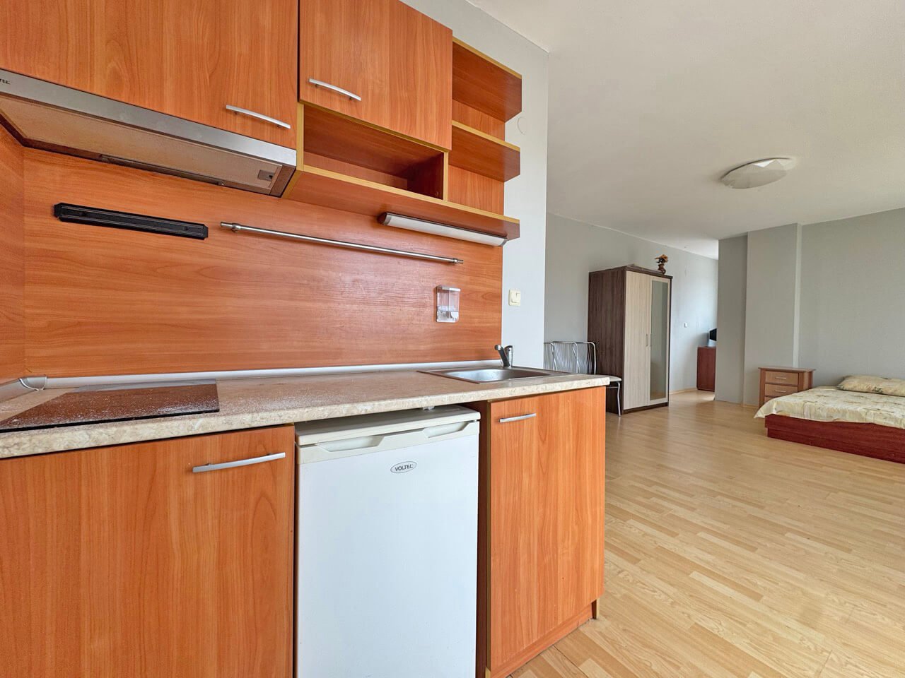 Appartamento con una camera da letto con vista sulla piscina nel complesso Amadeus 11, Sunny Beach, Bulgaria