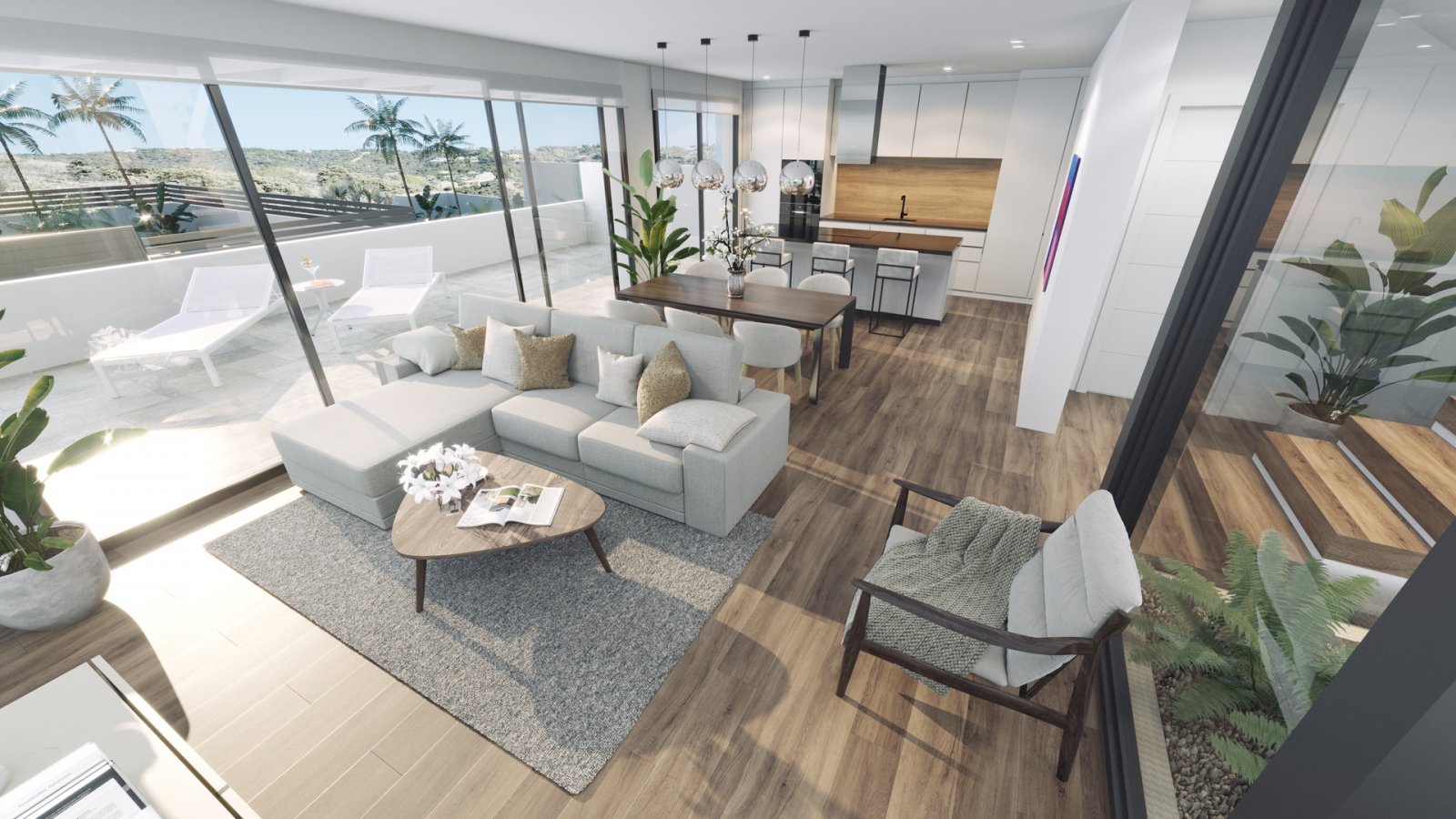 Exklusive freistehende Häuser mit Meerblick und privatem Pool, Finestrat