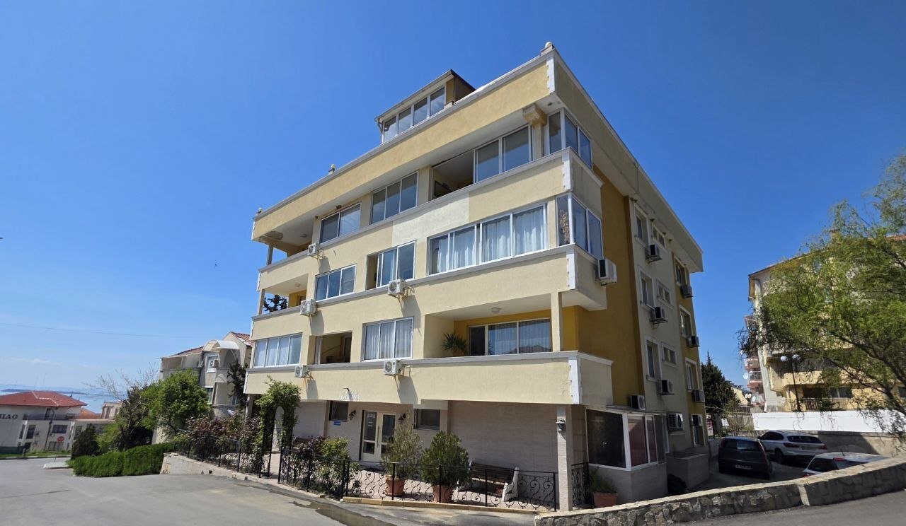 Studio con vista sul mare nel complesso Villa Marina, Sveti Vlas, Bulgaria