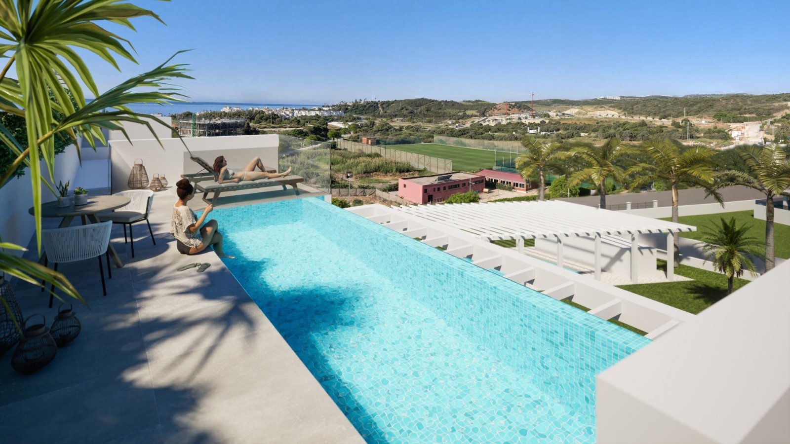 Luxusapartments, Panoramablick aufs Meer, La Gaspara