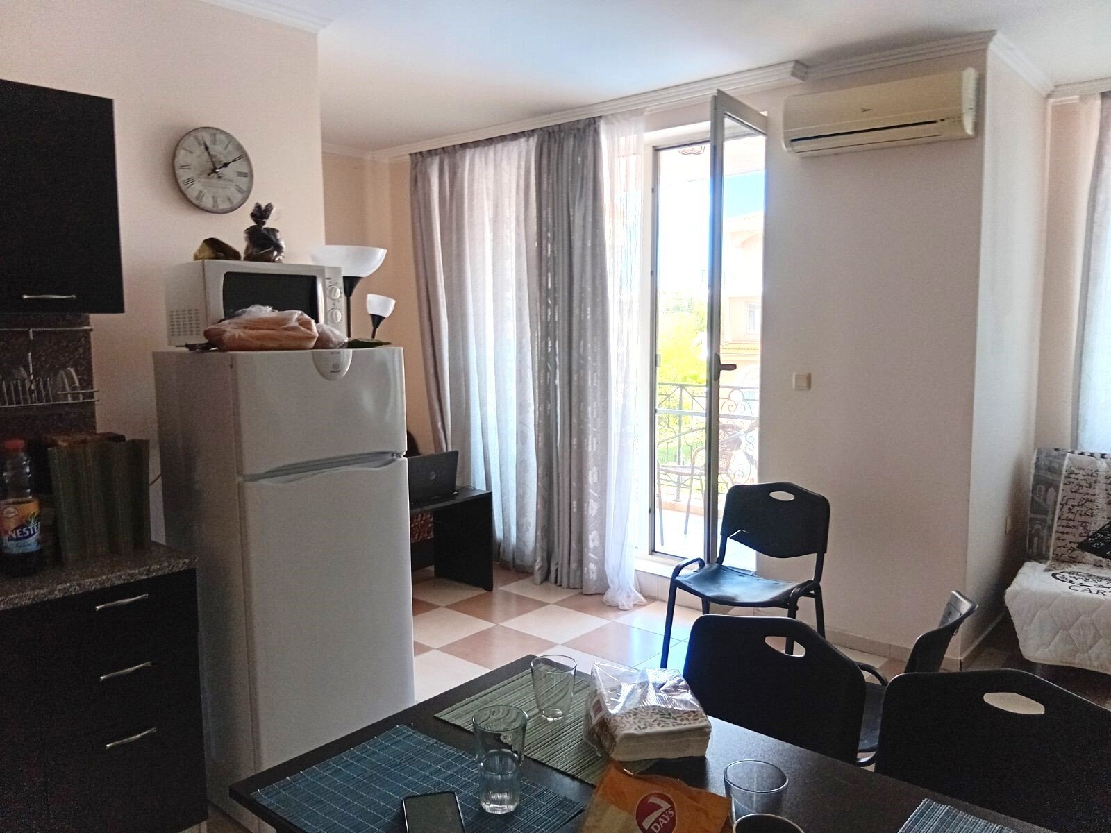 Appartamento con 2 camere in prima linea nel complesso Hacienda Beach a Sozopol, Bulgaria