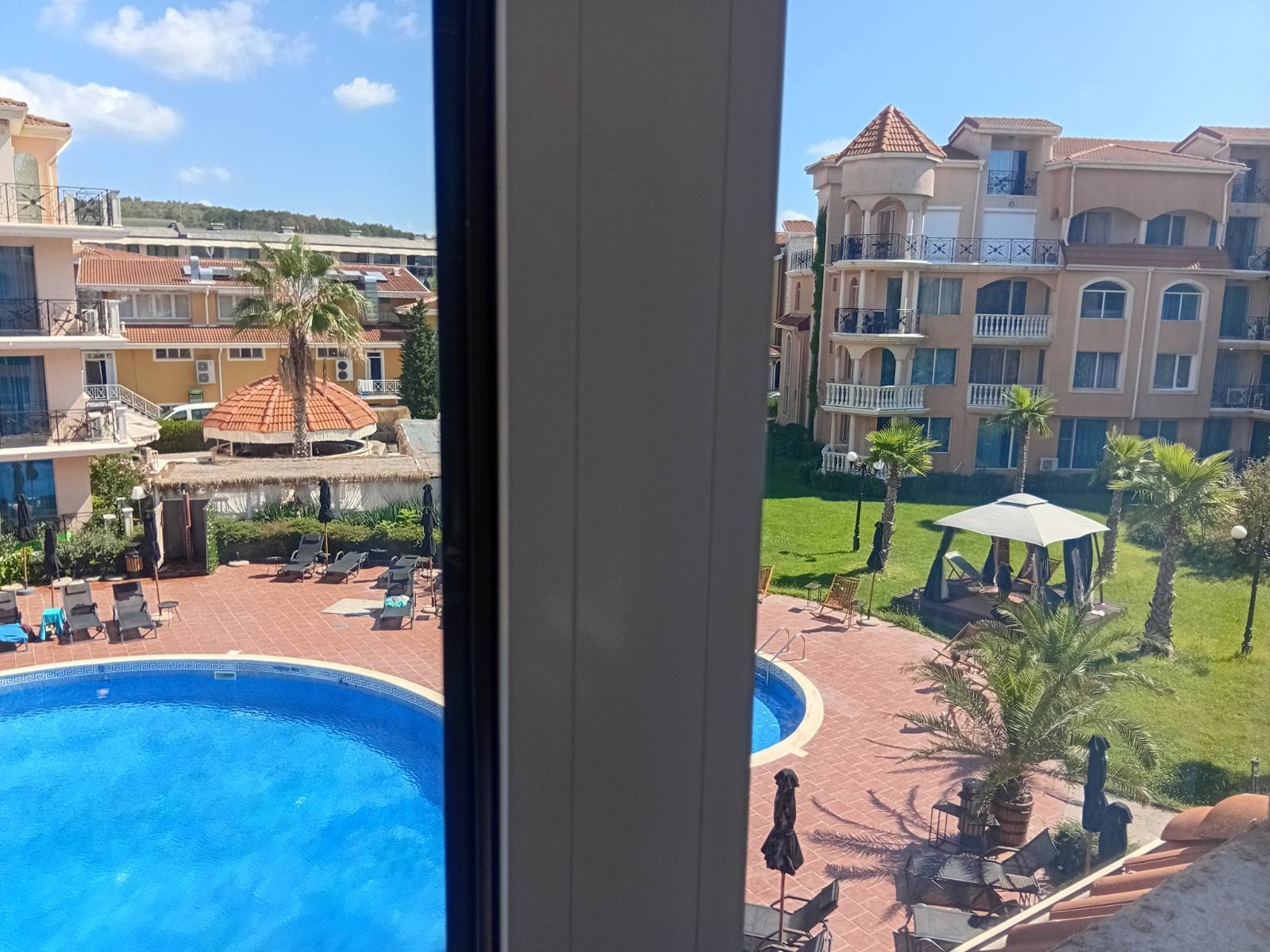 Appartamento con 2 camere in prima linea nel complesso Hacienda Beach a Sozopol, Bulgaria
