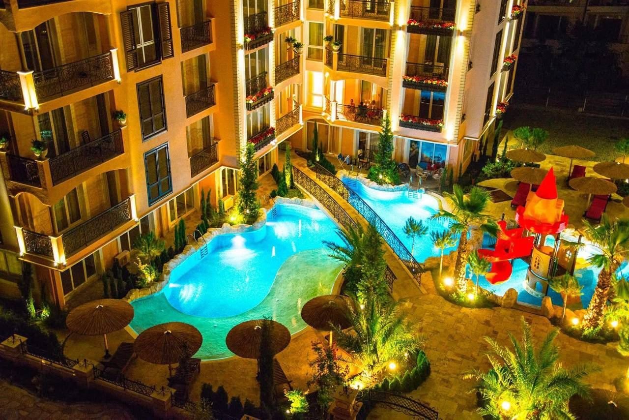 Appartamento con due camere nel complesso Romance Marine, Sonnenstrand, Bulgaria