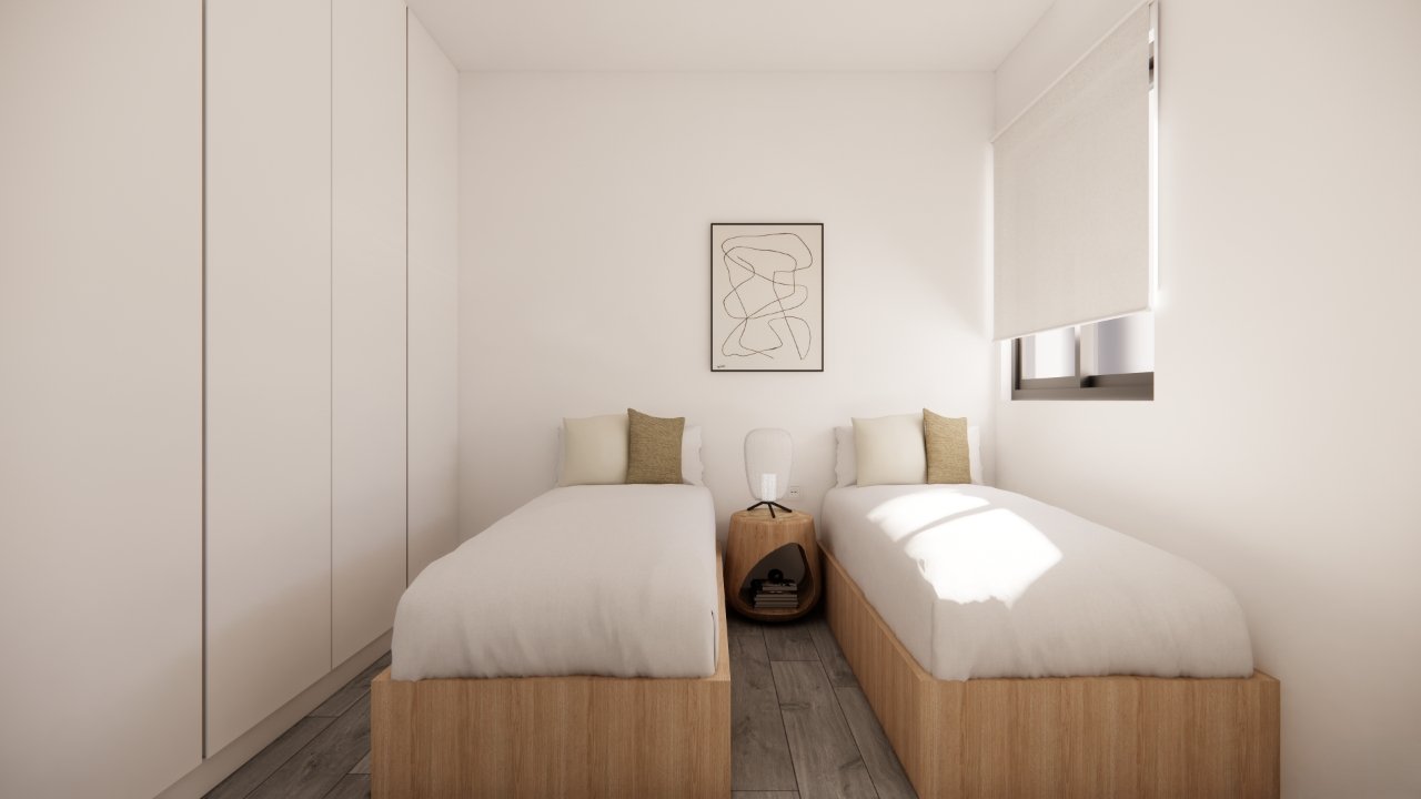 Exklusive Apartments und Erdgeschosswohnungen direkt am Meer, 170 m vom Strand entfernt, Torre de la Horadada